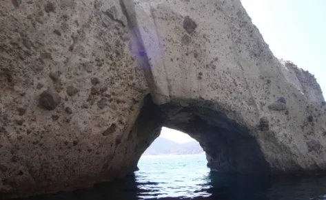 Sea caves of Antiparos