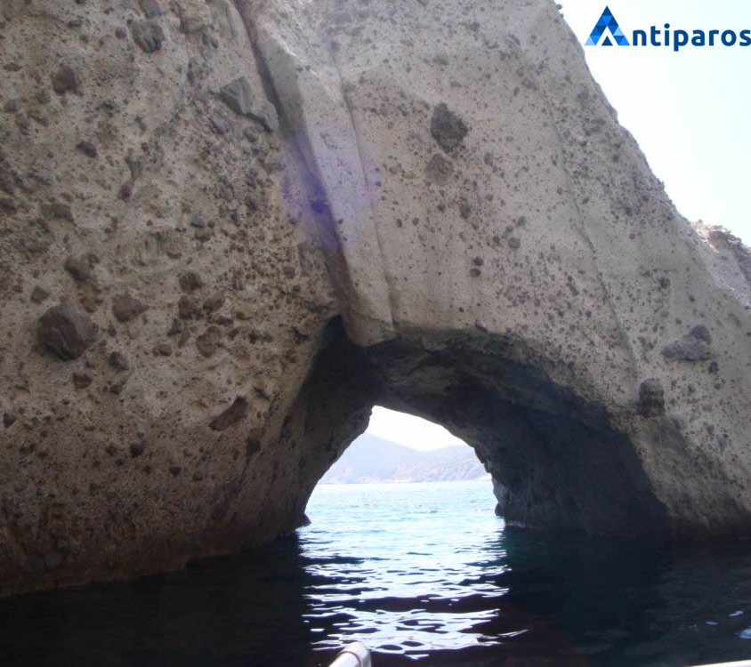Sea caves of Antiparos