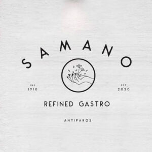 Samano Restaurant Antiparos by Chef Leonidas Koutsopoulos